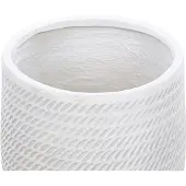 Beliani LIVADIA - Bloempot - Off-white - Vezelklei