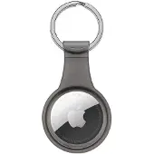 XCCESS Apple AirTag sleutelhanger - transparant zwart -