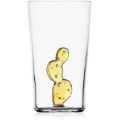 Ichendorf Desert Plant longdrinkglas cactus geel