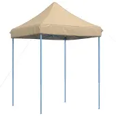 vidaXL Partytent inklapbaar pop-up 200x200x306 cm beige