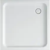 Alvoro Basic Douchebak Vierkant 80x80x4cm Acryl Wit - Acryl - Douche, Douchebakken - 5404024101098