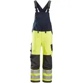 Snickers Protecwork 6060 Bib & Brace Broek High-vis Klasse 2 | Maat: 150