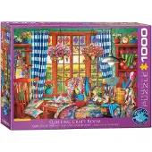 Eurographics Patchwork Craft Room Puzzel (1000 stukjes)