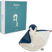 Kaloo - Complices - Knuffeldoek Pinguïn Blauw - 24 cm