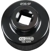Ks Tools 150.9291 1/2 vrachtwagen oliefiltersleutel, 36-6