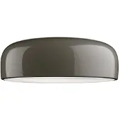 Flos Design plafondlamp SMITHFIELD, dimbaar, alu / grijs / zink, Woon-/ Eetkamer, Aluminium, Design, plafondlamp design