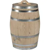 Buitengewoon Boet Houten regenton kastanje 150 l