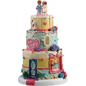 Lemax Wendy's Wedding Cakes 18x19x29 cm Kersthuisje