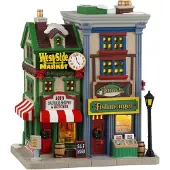Lemax West Side Market Shops 16x25x24 cm Kersthuisje