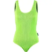 Beco crinkle badpak - neon groen - maat 40