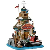 Lemax Northstar Cape Harbor Master H 20x22x26 cm Kersthuisje
