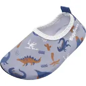 Playshoes Blotevoetsschoen Dino Allover Blauw | Maat: 22/23
