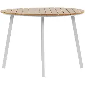 Beliani CAVOLI - Tuintafel-Lichte houtkleur-Kunsthout