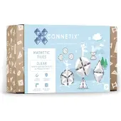 Connetix Magnetset - 24 Teile - Clear Form-Erweiterungspaket - - One Size - Magnetspielzeug