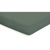 Eleganzzz Topper Hoeslaken Katoen Perkal - grenat green 90x210/220cm
