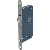 Assa Abloy 2477 Schuifdeurslot,DM60mm | PC72mm | krukgat 8mm | voorplaat RVS 20x235mm afgerond | DR 1+2+3+4 - 7962057