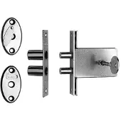 Nemef 1008 Veiligheidsbijzetslot | SKG* | DM47mm | 22x101mm rechthoekig | set van 10 stuks | gelijksluitend | DR 1+2+3+4 - 9100800460