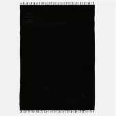 Theko Vloerkleed Happy Cotton Handgeweven vloerkleed, platweefsel, puur katoen, met de hand geweven, met franje