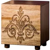 Notio Living Damask-Bijzettafel - 1-Deur - Bruin