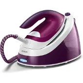 Philips PerfectCare Compact Essential Strijkijzer met stoomgenerator, roze - GC6842/30