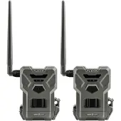 Spypoint FLEX-M Twin Pack Wildcamera 28 Mpix Geluidsopnames, 4G beeldoverdracht, GSM-module Grijs-groen (mat)