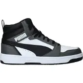 Puma Sneakers hoog 'Rebound V6' grijs / zwart / wit
