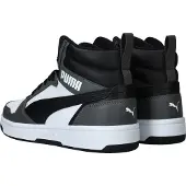 Puma Sneakers hoog 'Rebound V6' grijs / zwart / wit