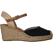 Tamaris Espadrilles beige / donkerblauw / bruin