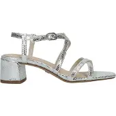 Tamaris - Sandalen Hak Zilver Maat 38
