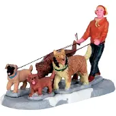 Lemax Kerstfiguur A pack of pups