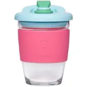 Pioneer - Herbruikbare Koffiebeker - 340ml - Laguna Rosa - Glas - Pioneer