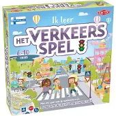 Tactic Ik Leer: Het Verkeersspel – Bordspel – Educatief – Leerzaam Spel over Verkeersregels en Verkeersborden – 2 tot 4 Spelers – Vanaf 6 Jaar