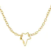 Yehwang 'Chunky'' statement necklace | Stainless steel