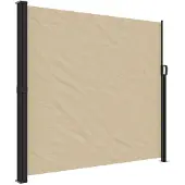 vidaXL Windscherm uittrekbaar 180x300 cm beige