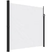 vidaXL Windscherm uittrekbaar 200x600 cm wit
