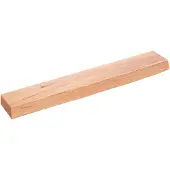 vidaXL Wandschap 60x10x4 cm behandeld massief eikenhout lichtbruin