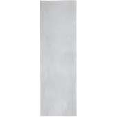 vidaXL Vloerkleed HUARTE laagpolig zacht wasbaar 80x250 cm grijs