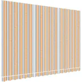 vidaXL Vervangingsdoek voor luifel 450x300 cm polyester meerkleurig
