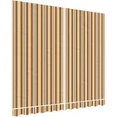 vidaXL Vervangingsdoek voor luifel 300x250 cm polyester meerkleurig