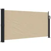 vidaXL Windscherm uittrekbaar 100x500 cm beige