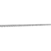 vidaXL - Vervangingsdoek - voor - luifelrok - gestreept - 6 - m - antraciet - en - wit