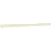 vidaXL Markiesdoek, crème met strepen, 380x20 cm