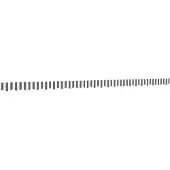 vidaXL Markiesdoek, gestreept in antraciet en wit, 480x20 cm