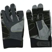 Lalizas Zeil handschoenen Amara leer met 2 korte vingers