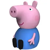 Comansi Dierenfiguren Comansi Peppa Pig George My First (7 cm)