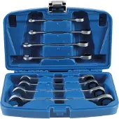 Bgs Spanner, Ratelring steeksleutelset SW 8 - 19 mm 8 stuks. (19 mm, 12 mm, 14 mm, 16 mm, 10 mm, 18 mm, 17 mm, 11 mm, 15 mm, 8 mm, 9 mm, 13 mm)