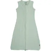 Lodger Hopper - Hydrofiele Slaapzak Baby - Groen - 0.3 TOG - 98cm - Biologisch Katoen - Zomerslaapzak & Babyslaapzak
