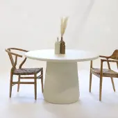 Giga Meubel Eettafel Romy Rond 120cm Beige