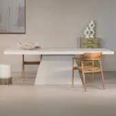 Giga Meubel Eettafel Avia Rechthoek Beige 300cm