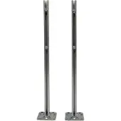 Flamco Standconsoles Standprofielen, 80cm (incl. bevestigingsmateriaal)